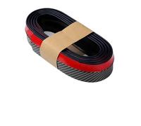 Coche Protector Protector Lip Strip Spoiler Faldón Lateral Protector Anti Arañazos Coche Labio Universal del Parachoques Delantero Accesorios(C Negro)