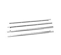 Coche Puerta Sello Protección Borde Para Accord 2013-2018 Burlete Cromado Para Puerta Exterior Cinturón Sellado Ventana 72450-T2A-A01 72410-T2A-A01 Moldura Para Coche