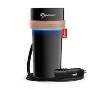 Coche purificador de aire Generador de ozono O3 12V Esterilizador de coches Desodorante Elimina alérgicas olores, polvo, humo