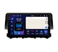 Coche Radio de Coche para Honda Civic 10 FC FK 2015-2020 Android 15 9 Inches Carplay Radio Bluetooth FM Am Bluetooth USB para, 8 Core 2G+64G
