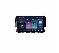 Coche Radio de Coche para Honda Civic 10 FC FK 2015-2020 Android 15 9 Inches Carplay Radio Bluetooth FM Am Bluetooth USB para, 8 Core 4G+64G