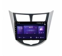 Coche Radio de Coche para Hyundai Solaris Verna 2010-2016 9 Inches Android 15 Radio Android FM Am Bluetooth USB para, 8 Core 4G+64G