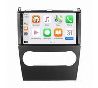 Coche Radio de Coche para Mercedes-Benz A-Class 2 W169 C169 2004-2012 Android 15 9 Inches Android Auto Steering Wheel Controls para, 8 Core 4G+64G