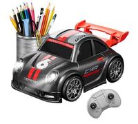 Coche RC De Derrape,Dibujo Animado con Luces Recargable | Mini Coche RC Carreras - para Niños, Niñas, Dormitorio, Salón, Patio, Jardín, Parque, Reuniones Familiares