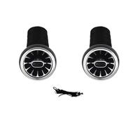 Coche Rejilla Aire Para Cruze 2009-2015 256 Colores LED Salidas Aire Salpicadero Coche Luz Ambiental Acondicionador Salida Boquilla Reajuste(Black APP Control)