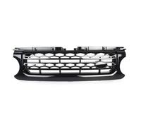 Coche Rejillas Frontales Radiador Car Racing Grill Rejilla Malla Delantera Moldura ABS Con Emblema Para Land Para Rover Para Discovery 4 Para LR4 Para L319 2010-2013