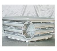 Coche Rejillas Frontales Radiador Con Emblema CL Estilo Negro/Plata/Blanco/Cromo Parrilla Delantera Racing Para Benz Clase E W211 2007-2009(Style e)