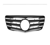 Coche Rejillas Frontales Radiador Para Benz Clase E W211 2007-2009 Con Emblema CL Estilo Negro/Plata/Blanco/Cromo Parrilla Delantera Racing(Style A)