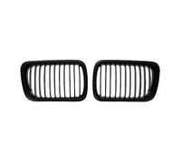 Coche Rejillas Frontales Radiador Para E36 1997 1998 Para 318i Para 320i Para 323i Para 325i Para 328i Rejilla Frontal Negra Mate