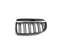 Coche Rejillas Frontales Radiador Parrillas Delanteras Con Rejilla Tipo Riñón - Doble Línea Para E90 Para 323I 328I 335I 330I 325I Para 3-Series 2005-2008(1pc Black Right)
