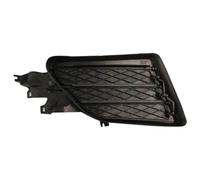 Coche Rejillas Frontales Rejilla de luz antiniebla del marco de la luz antiniebla delantera automática para Tesla para Model S(Black Left)