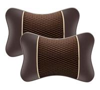 Coche Reposacabezas para Toyota CHR 2018-2023, CojíN Cervical Almohada Soporte Cuello Alivio Cómodo Suave Transpirable Accesorios Interiores,D/Brown