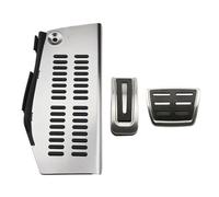 Coche Reposapiés Freno Para Skoda Para Octavia Para Fabia Para Roomster Para Vento Para Rapid 1U 1 Rabia Pedales Coche Cubierta Pedal Embrague Freno Gas(AT with Rest)