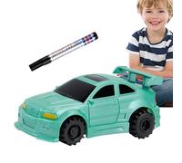 Coche Robot De Seguimiento De Línea: Camión Con Sensor Inductivo De 8,5 X 4,5 X 5 Cm, Vehículo De Aprendizaje STEM, Juguete De Dibujo Interactivo | Coche De Seguimiento Automático Educativo Con Tecnol