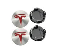 Coche Rueda Tapas Centrales para Tesla Model 3 EV Perfomance AWD 2022-2025,Buje Tapa Tapas Centro Cubo, Impermeable AntióXido Cubo Central Centro Rueda,A