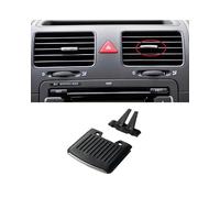 Coche Salida A/C Ventil Para VW Para Sagitar Para Jetta MK5 Para Golf Para 5 Para GTI Car Styling Car Front Dash AC Salida Ventilación Silde Clip Ajuste Grill Pick Aire Acondicionado Salida(Centra Rig