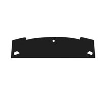 Coche Salpicadero Pad para MG para HS para PHEV 2025 Alfombrilla Salpicadero Coche Anti-UV para Salpicadero Alfombrilla Salpicadero Parasol Alfombra Protectora Automóvil Cubierta Tablero(Black Edge)