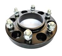 Coche Separadores Ruedas Para Great Para Wall Para GWM Para TANK 300 400 500 700 2PCS 6x139.7 6x5.5 "CB 12X1.5thread 35 38mm Espesor Espaciadores Ruedas Atv(Black 35mm)