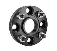 Coche Separadores Ruedas Para Placa Brida Para Leapmotor T03 15/20/25/30mm 2/4 Uds 4x100 CB54.1mm M12x1.5 Espaciador Rueda Forjado Negro Centrado Cubo(4pcs 15mm)