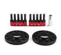 Coche Separadores Ruedas Para Q5 SQ5 Con Pernos De Bola TT102127 15mm 66,6mm 5x112mm Espaciadores Rueda Con Orificio Centrado Cubo Pernos Cónicos M14x1.5(Red bolts)