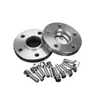 Coche Separadores Ruedas Para Q7 2005-2014 2 Piezas 12/15/20 Mm Adaptadores Espaciadores De Rueda PCD 5x130 CB 71,6(2PCS 20mm Silver)