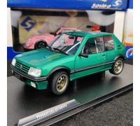 COCHE SÓLIDO PEUGEOT 205 GTI GARRA VERDE FLUORITA 1992 1:18 NUEVO.B S1801712