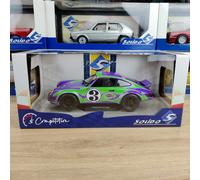 COCHE SÓLIDO PORSCHE 911 RSR PÚRPURA HIPPY TRIBUTO 1973 1:18 NUEVO.B S1801117