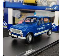 COCHE SÓLIDO RENAULT 4L GTL GENDARMERÍA 1978 1:18 NUEVO CAJA S1800104