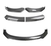 Coche Spoiler Parachoques Delantero del Coche Alerón Lateral Divisor Canard Cubierta Cuerpo Kit Protector Tuning para Infiniti Q50 2014-2022 Alerón Delantero