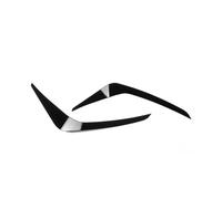 Coche Spoiler Parachoques Delantero Lateral Canards Aviones Buceo Embellecedor Negro Brillante Apariencia Fibra Carbono para Ford para Mustang GT S650 Alerón Delantero