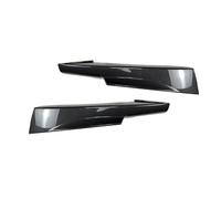 Coche Spoiler Splitter para BMW E90 para M-Tech LCI Serie 3 4 Puertas 2009-2012 Divisor Lateral De Parachoques Delantero Alerón Frontal(Carbon Fiber Look)