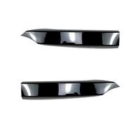 Coche Spoiler Splitter para BMW Serie 1 E82 E88 para M-Tech 2008-2013 Alerones Delanteros Alerón Frontal(Gloss Black)