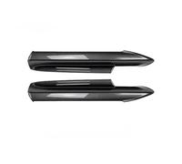 Coche Spoiler Splitter para BMW Serie 3 E90 E91 320i 330i para M-Tech 2005-2012 Cubierta Divisora Lateral del Parachoques Delantero Alerón Frontal(Carbon Look 05-08)