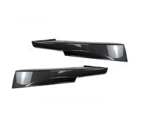 Coche Spoiler Splitter para BMW Serie 3 E90 E91 320i 330i para M-Tech 2005-2012 Cubierta Divisora Lateral del Parachoques Delantero Alerón Frontal(Carbon Look 09-12)
