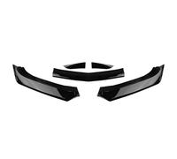 Coche Spoiler Splitter para Chevrolet para Camaro para SS LS LT RS 2016-2024 Alerones Delanteros Alerón Frontal(Glossy Black)