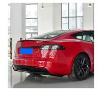 Coche Spoiler Wing Alerón Trasero De Material ABS para Tesla para Model S 2012-2023, Divisor De Alerón para Maletero De Coche. Coche Spoiler(Carbon Fiber Pattern)