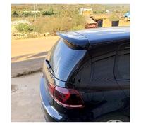 Coche Spoiler Wing Alerón Trasero De Plástico ABS para VW para Golf 6 2010 2011 2012 2013, Alerón Trasero Sin Pintar, Imprimación, Accesorios para Coche Coche Spoiler(Black)