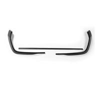 Coche Spoiler Wing para A4 S4 B9 Facelift 2019-2024 Sedan/Avant Parachoques Trasero Tiras Decorativas Alerón Divisor Embellecedor(Mirada de Fibra de Carbono)