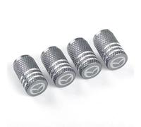Coche Tapones para Válvula de Neumático para Mazda MX-30 2020-2023, 4 Tapones de Válvula de Aluminio para Neumáticos Cubierta Antipolvo para Rueda de Coche Accesorios,Grey
