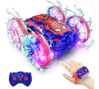 Coche Teledirigido Anfibio Spider con la Mano, Acrobático Barco RC Car Radiocontrol Todo Terreno Juguete Niño 6 7 8 9 10-12 Años Carro Criança Juego Exterior Al Aire Libre Jardín Regalo Cumpleaños