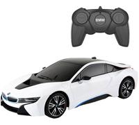 Coche teledirigido BMW i8 (blanco) a escala 1:18 - RASTAR