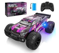 Coche Teledirigido Niños, Coche RC Monster Truck 2.4GHz Radiocontrol Alta Velocidad Drift Car Todoterreno Crawler Juguete Niños Niñas 6 7 8 9 10 11 12 Años Juegos Interior Exterior Regalo Cumpleaños