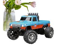 Coche teledirigido para niños, Coche teledirigido para camiones | Pequeño coche eléctrico de juguete, carreras interiores de 2,4 GHz, juguetes de camión RC recargables con , 1:64 para int