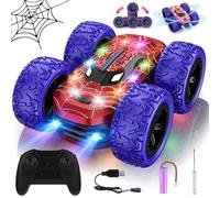 Coche Teledirigido para Niños, Spider RC Cars Remote Control Juguete Toy, Juego Regalo Cumpleaños para Niños 6 7 8 9 10 11 Años, 4x4 Carro Radiocontrol Monster Truck, Rotación 360° Brinquedos Exterior