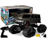 Coche teledirigido RC Off-Road Car Anfibio 4x4 1:12 (Negro)