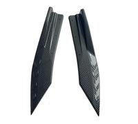 Coche Tira De Parachoques Trasero Delantero Spoiler De Labio Difusor Splitter Protector De Arañazos Winglets para Golf 7 Accesorios(Fibra de Carbon)
