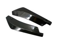 Coche Tira Parachoques Trasero Delantero Spoiler Labio Difusor Splitter Protector Arañazos Winglets Extensión Faldón Lateral para R&enault Accesorios(Negro)