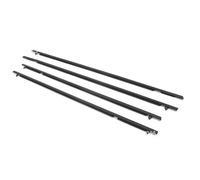 Coche Tira Sello Puerta 4 Piezas Para Civic 8.º 9. 10. 2006-2011 2012-2015 2016-2019 Burlete Ventana Moldura Sello Cinturón Estilo Exterior Tira Sellado Puerta Coche