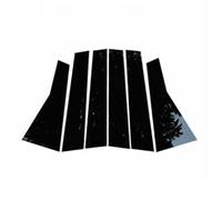 Coche Tira Sello Puerta Para CRV 2012 2013 2014 2015 2016 Pegatina Decorativa Para Pilar De Puerta Lateral De Coche En Color Negro Brillante Protector Puertas Coche