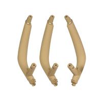 Coche Tirador Puerta Interior Maniglia Interna Para Para X5 Para X6 Para F15 Para F16 2014-2018 Izquierda Derecha 3 Unids/set Puertas Interiores Coche Manija Cubierta Embellecedora Tirar(Beige-RHD)